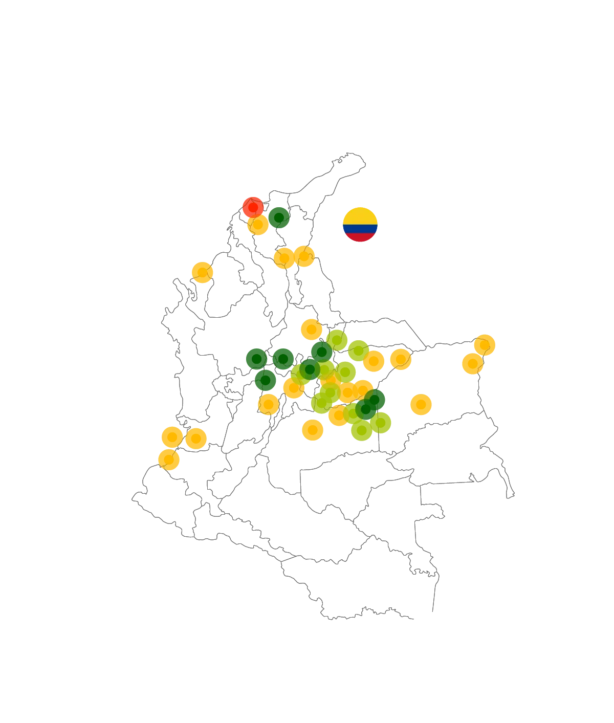 Mapa de operación - Tercera etapa